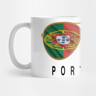 Portugal Sunglasses, Portugal Flag, Portugal gift ,  Portuguese Mug